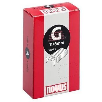 Afbeelding van Novus Vlakdraad nieten G 11/6mm 5000 stuks