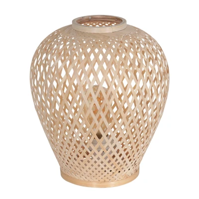 Afbeelding van Steinhauer tafellamp Maze naturel metaal 30 cm E27 fitting 3130BE