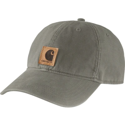 Afbeelding van Carhartt Rigby Stretch Fit Leatherette Patch Cap Baseball Heren (1 stuk), Olijfgroen