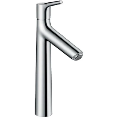 Afbeelding van Hansgrohe Talis S 1 greeps wastafelmengkraan 190 met trekwaste