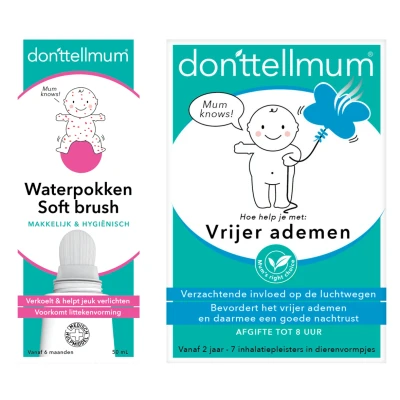 Afbeelding van donttellmum Vrijer ademen Inhalatiepleister 7 stuks