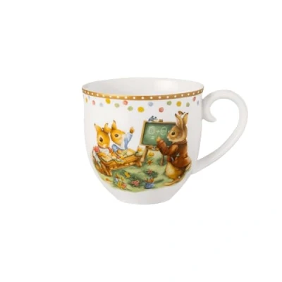 Afbeelding van Villeroy &amp; Boch Jaarlijkse Easter Edition mok 2025 kleurrijk, Pasen koffie/theemok, keramische mok, beperkt verzamelstuk, premium porselein