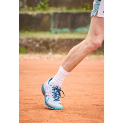 Afbeelding van Asics Solution Swift FF 2 Padelschoenen, Heren, Maat: 46, Grey blue/mako blue Textiel/ synthetisch