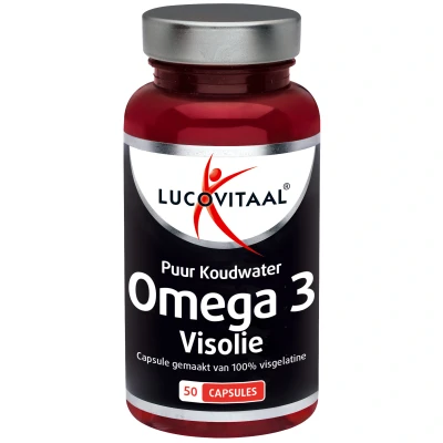 Afbeelding van Stapel tot 60% korting Lucovitaal Puur Omega 3 Koudwater Visolie (50 Capsules)