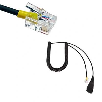 Afbeelding van GEQUDIO RJ kabel geschikt voor Mitel ®Aastra®, Avaya ®, Polycom ® en Fanvil Phone
