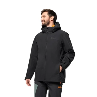 Afbeelding van Jack Wolfskin Fernblick 2L JKT M Regenjas, Heren, Maat: XL, Black