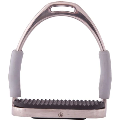 Afbeelding van BR Veiligheidsbeugels Flexx Zwarte Zooltjes RVS 12cm