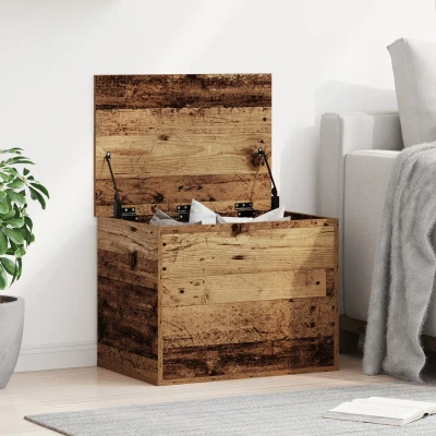 Afbeelding van vidaXL Opbergdoos Oude hout Massief gerecycled 60 x 42 46 cm
