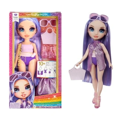 Image de Poupée Rainbow High Swim &amp; Style Violet