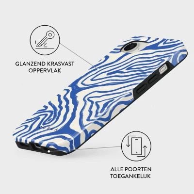 Afbeelding van Burga Tough Backcover voor de iPhone 16e Seven Seas