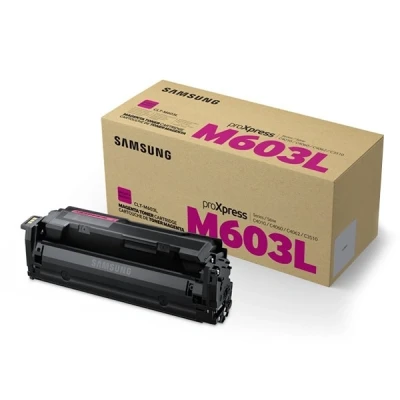 Image de Samsung CLT M603L À rendement élevé magenta original cartouche de toner (SU346A) pour ProXpress SL C4010N C4010ND C4012ND C4060FX C4062FX