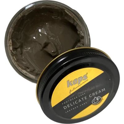 Afbeelding van Kaps Schoencreme schoensmeer verzorgt het leer en geeft glans (141) Otter 50ml