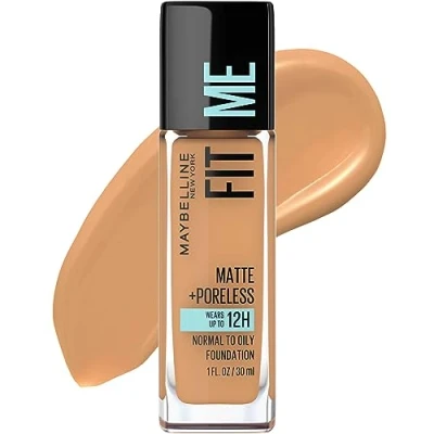 Image de Maybelline Fit Me Matte Plus Fond de teint sans pores Caramel