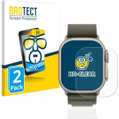Afbeelding van BROTECT Pellicola Trasparente, Smartwatch beschermfolie, Transparant