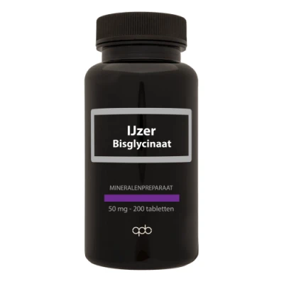 Afbeelding van IJzer Bisglycinaat 200 tabletten