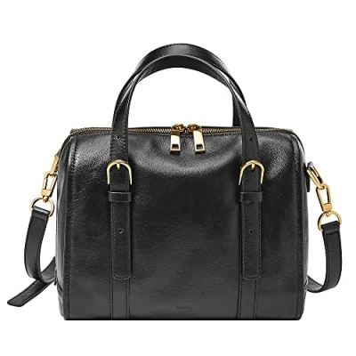 Afbeelding van Fossil Carlie Shopper, Dames, Maat: One Size, Schwarz