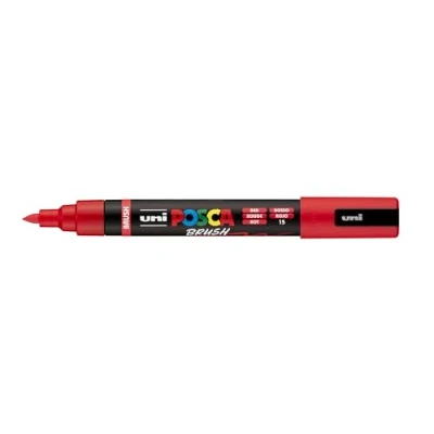Afbeelding van Posca PC 5M brush 15 rood