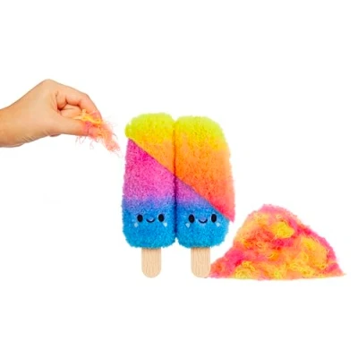 Image de Fluffies Stuffiez Peluche Asmr A Personnaliser Glâce L&#039;Eau Rembourrage Retirer Et Découvrir Un Autre Personnage Des 4Ans