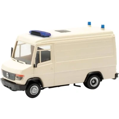 Afbeelding van Herpa 013949 H0 Hulpdienstvoertuig Mercedes Benz Vario reddingswagen, wit