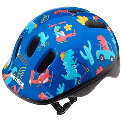 Afbeelding van Meteor Fietshelm MV6 2 XS 44 48 cm Dinocars