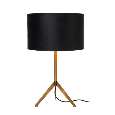 Afbeelding van Lucide TONDO Tafellamp Ø 30 cm 1xE27 Mat Goud / Messing