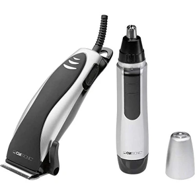 Afbeelding van Clatronic HSM3441NE Tondeuse, Baardtrimmer Zilver (mat), Zwart