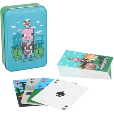 Afbeelding van Paladone Minecraft Speelkaartenbox met officiële licentie voor jongens en meisjes