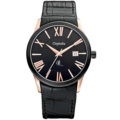 Afbeelding van Orphelia 132 6710 44 Horloge Leder Roestvrij staal