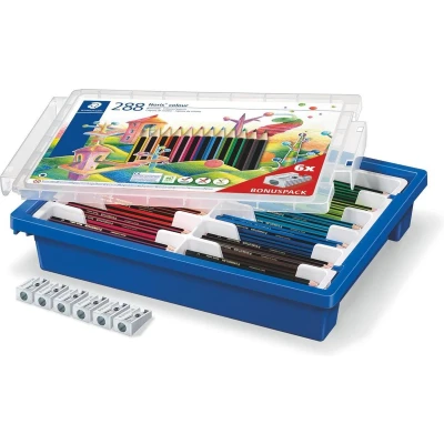 Afbeelding van Noris colour kleurpotlood klasdoos 288 suks