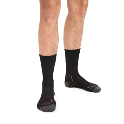 Afbeelding van Icebreaker Hike+ Light Crew Merino Sokken Zwart EU 39 41 1/2 Man
