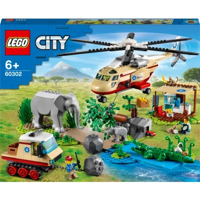 Afbeelding van LEGO City 60302 Wildlife Rescue Operatie Dierenarts Set