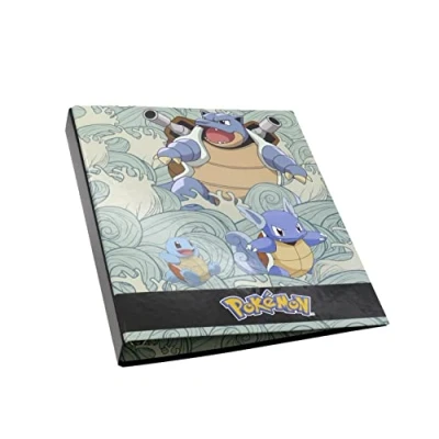 Afbeelding van Pokemon Squirtle Wartotle Blastoise Evolution A4 Ringband Multomap 4 rings