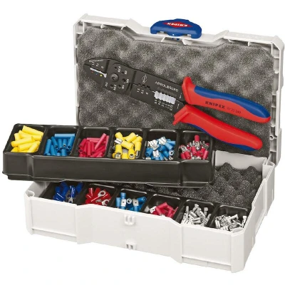 Image de Assortiment de sertissages pour raccords câble _ 97 90 25 Knipex