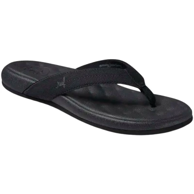 Afbeelding van Reef Cushion Harmony Teensandalen, Dames, Maat: 42.5, Black Pu