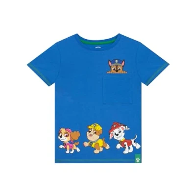 Afbeelding van Paw Patrol T shirt voor jongens jongens, Blauw