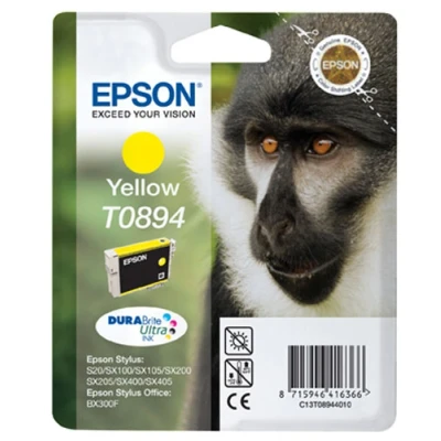 Afbeelding van Epson Inktcartridge T0894 geel