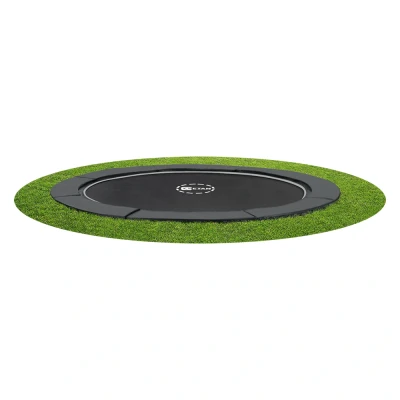 Afbeelding van Etan PremiumFlat trampoline 366 cm grijs inground inbouw