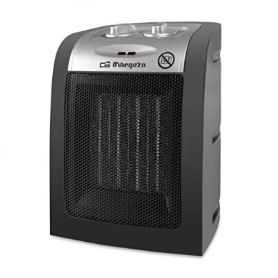 Afbeelding van Orbegozo CR 5017 keramische ventilatorkachel, regelbare thermostaat, oververhittingsbeveiliging, kantelbeveiliging, 1500 W