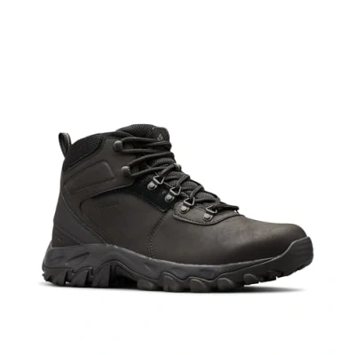 Image de Columbia Newton Ridge Plus 2 Bottes de trekking et randonnée imperméables pour homme, Noir, 41 EU