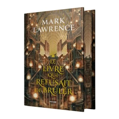 Image de la Trilogie de Bibliothèque, T1 : Le livre qui refusait brûler