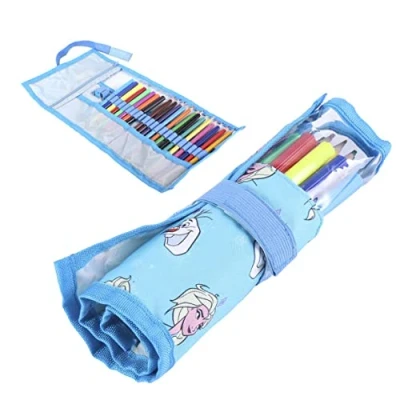 Afbeelding van Schooletui met Accessoires Frozen Blauw (22 pcs)