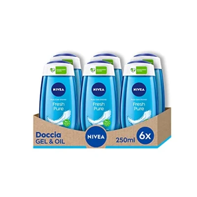 Image de Nivea Lot de 6 boîtes douche 250 ml