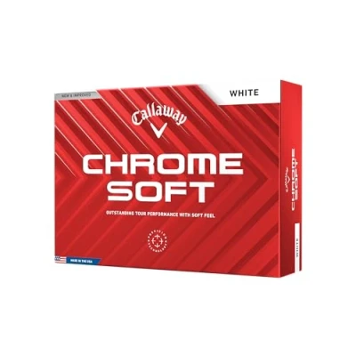 Afbeelding van Callaway Chrome Soft 2024 Wit 12 stuks