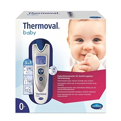 Afbeelding van Hartmann Thermoval® Infraroodthermometer voor baby&#039;s, contactloos, 3 seconden.
