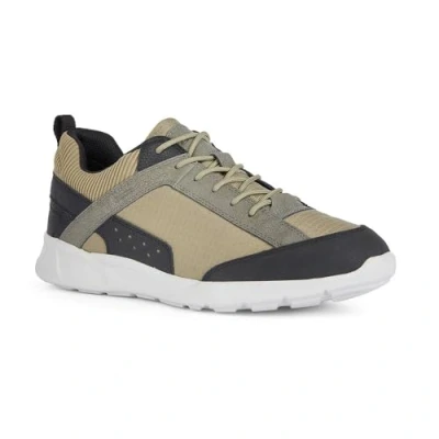 Afbeelding van Geox U Sanzio C Sneakers voor heren, Sage Black