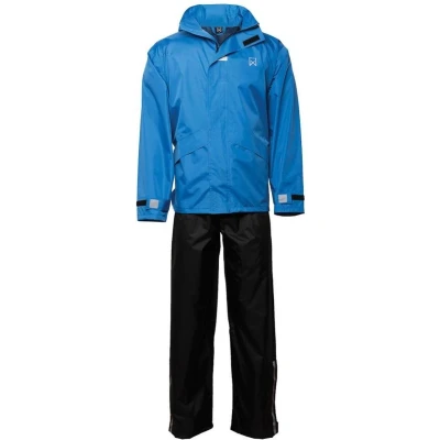 Afbeelding van Regenpak Blauw/Zwart M