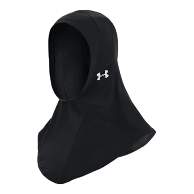 Afbeelding van Under Armour Sport Hijab Hoofdbedekking, Dames, Maat: M/L, Black/silver