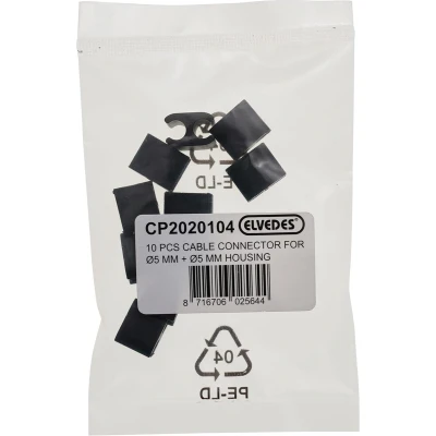 Afbeelding van Elvedes kabelclip Duo 5 5mm zak (10)