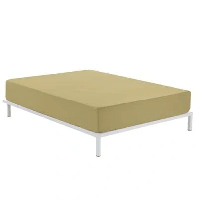 Afbeelding van Onderlaken Alexandra House Living Lichtbruin 150 x 190/200 cm