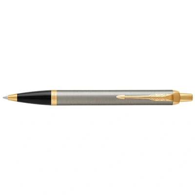 Afbeelding van Parker IM Brushed Metal GT Balpen Kleur: Grijs De Vulpenwereld